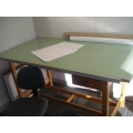 Drafting / plan Table, Tilting Wooden Legs